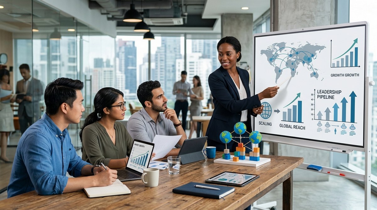 Building Leadership Skills for Global Entrepreneurs to Scale Their Businesses