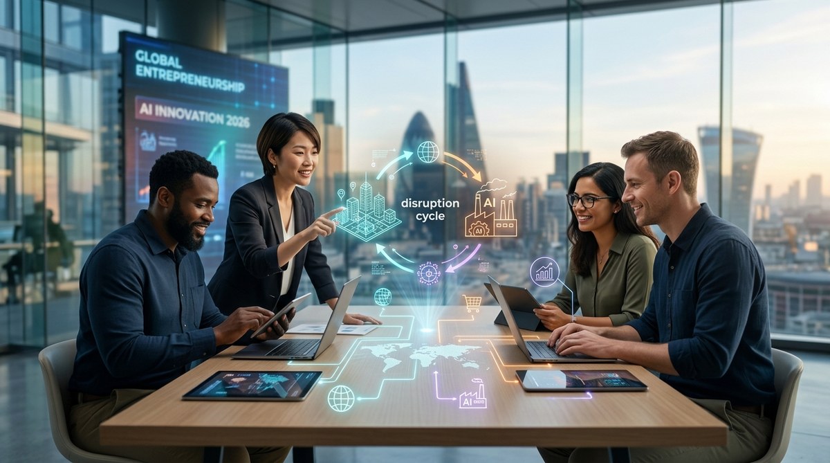 How Global Entrepreneurs Are Using AI to Disrupt Traditional Industries in 2026